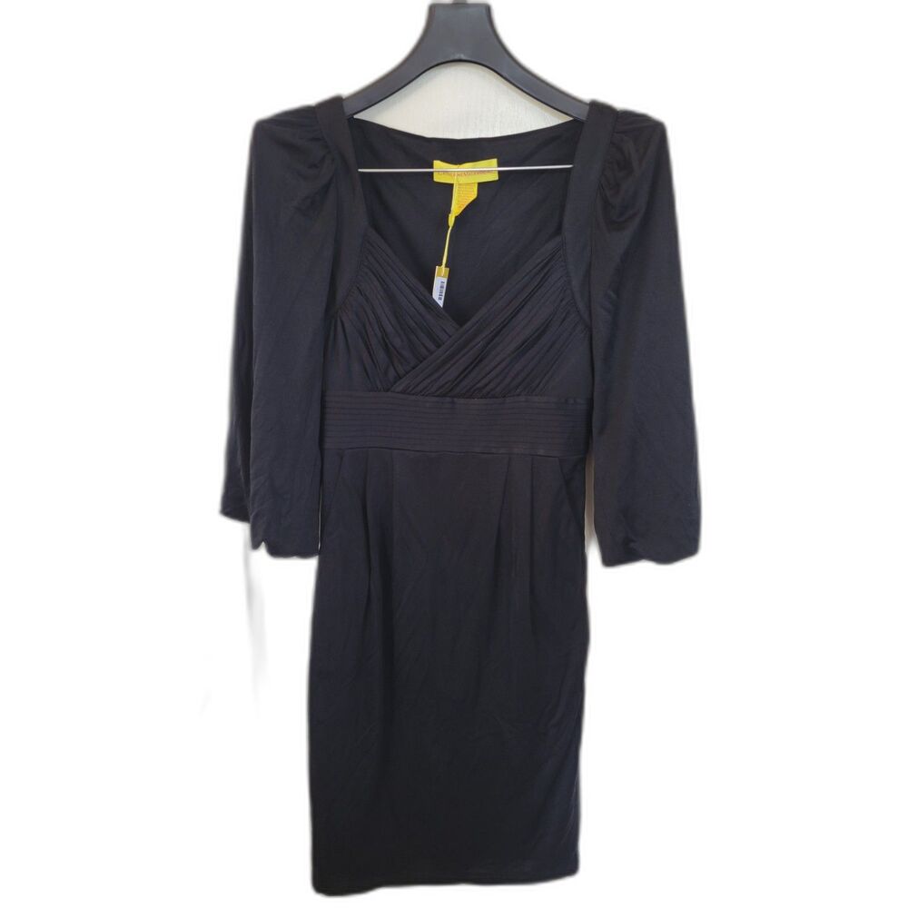 Catherine Malandrino Micha Silk Black Dress